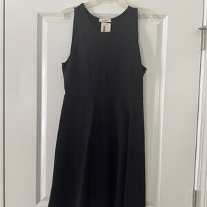 Love in Women's Elegant Black Midi Dress